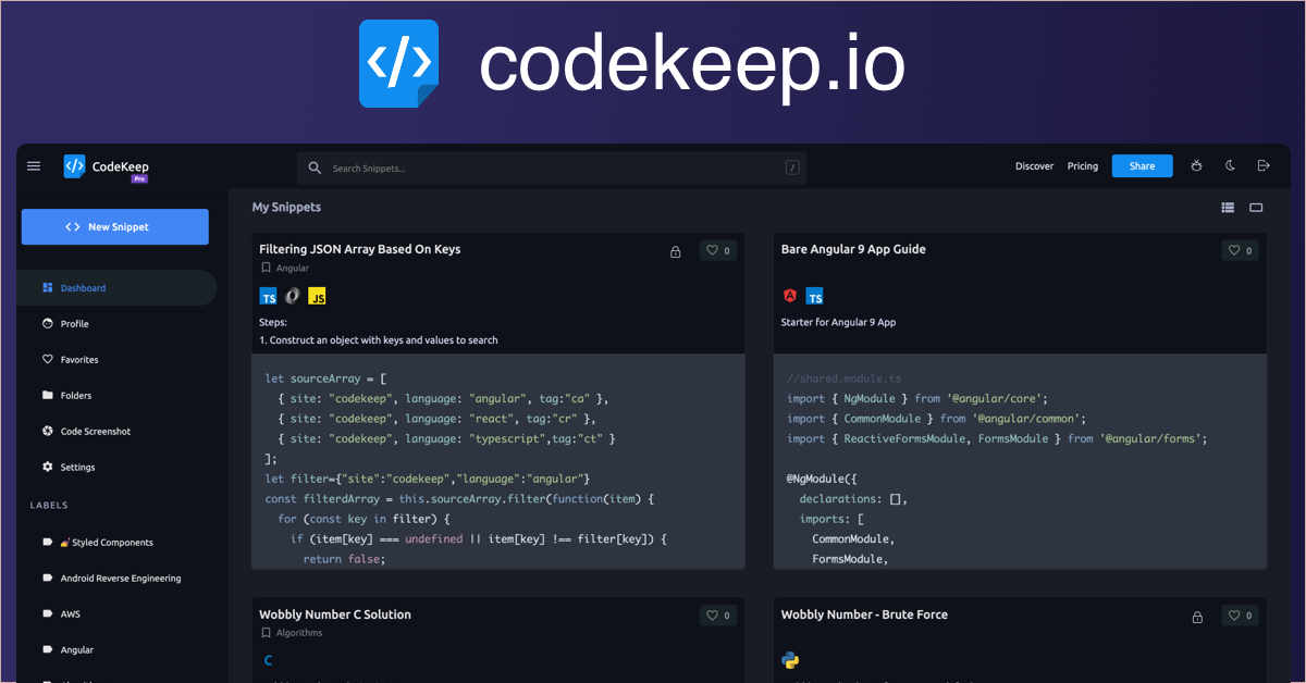 CodeKeep