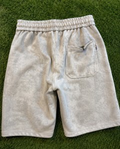 Men's Premium Acid Wash Terry Shorts | Elastic Waist Drawstring Casual Shorts