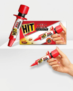 HIT Anti Roach Gel Cockroach Nest Killer Syringe (Odourless)