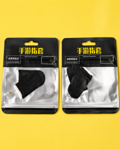 Professional Anti-Sweat Mobile Gaming Finger Sleeves (Buy 1 Get 1 Free Pack)