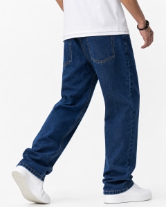 Men's Premium Relaxed-Fit Classic Denim Jeans