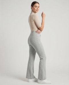 Women's Premium Knit Fit-and-Flare Lounge Pants