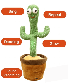 Talking & Dancing Cactus Plush Toy — Toys & Games — Rajdevi Collection