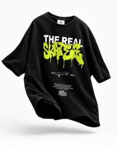 Men's Oversized Skateboard Graphic T-Shirt — Mens — Rajdevi Collection