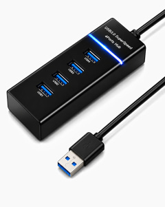 USB 3.0 4-Port Hub 5Gbps High-Speed Data Transfer — Electronics — Rajdevi Collection