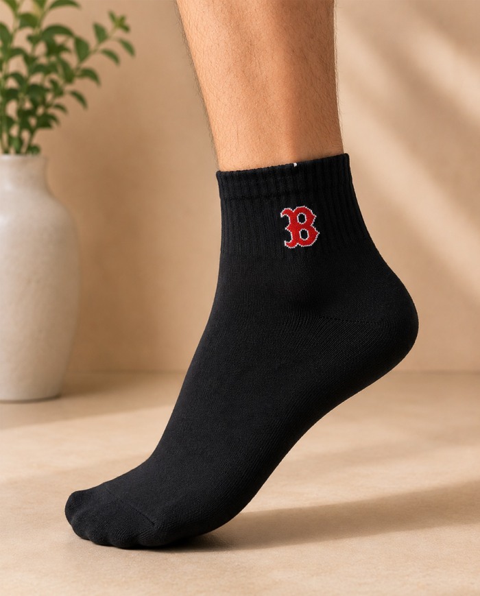 Men's Premium Ankle Socks | Soft Cotton Blend Casual Socks