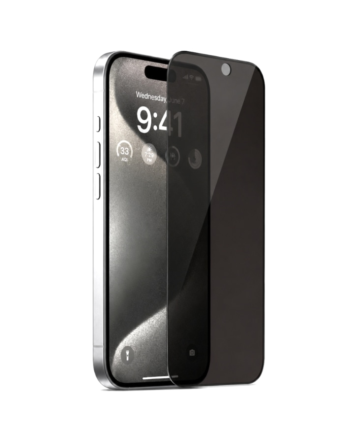 Premium Anti-Spy Privacy Tempered Glass Screen Protector | 9H HD Privacy Glass with Anti-Fingerprint & Bubble-Free Installation