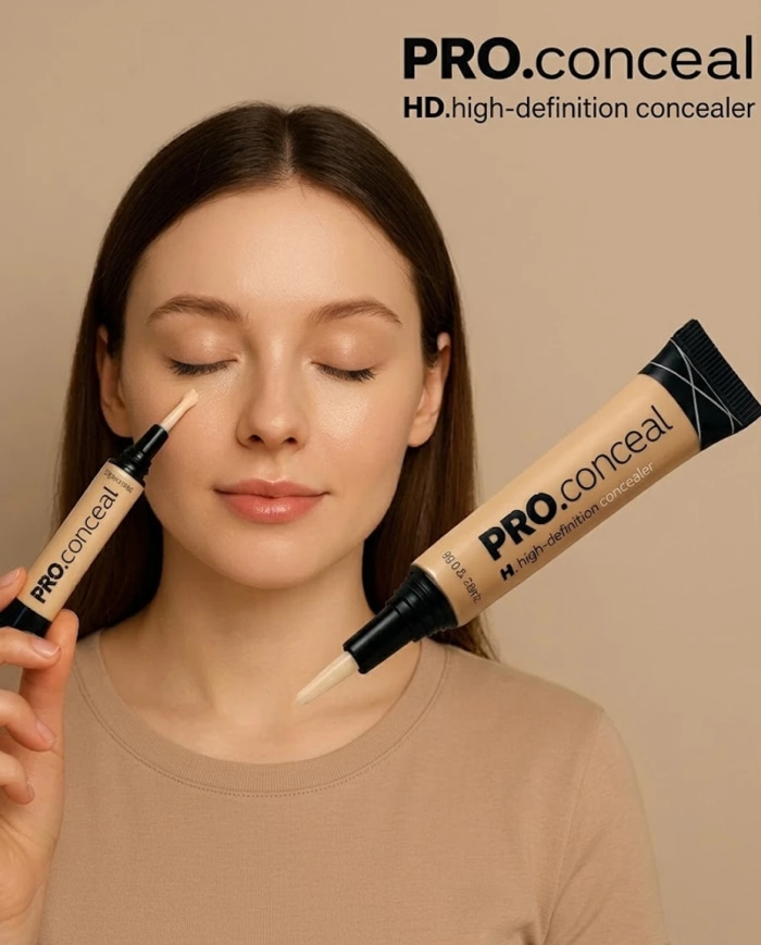 PRO.conceal HD High-Definition Liquid Concealer - Full Coverage Matte Finish