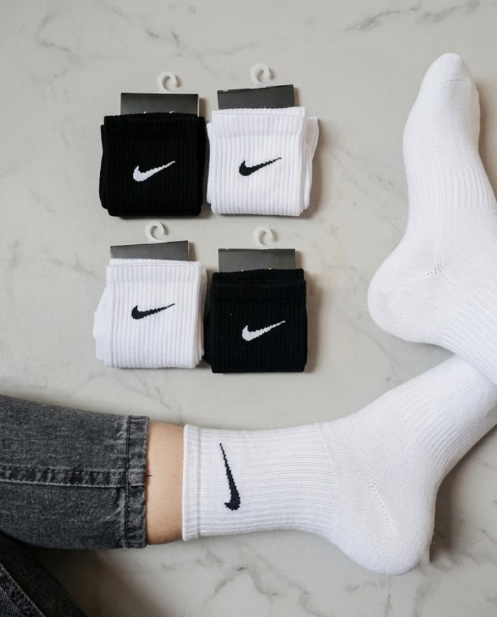 Men's Everyday Premium Summer Cotton Crew Socks (2-Pair Pack)