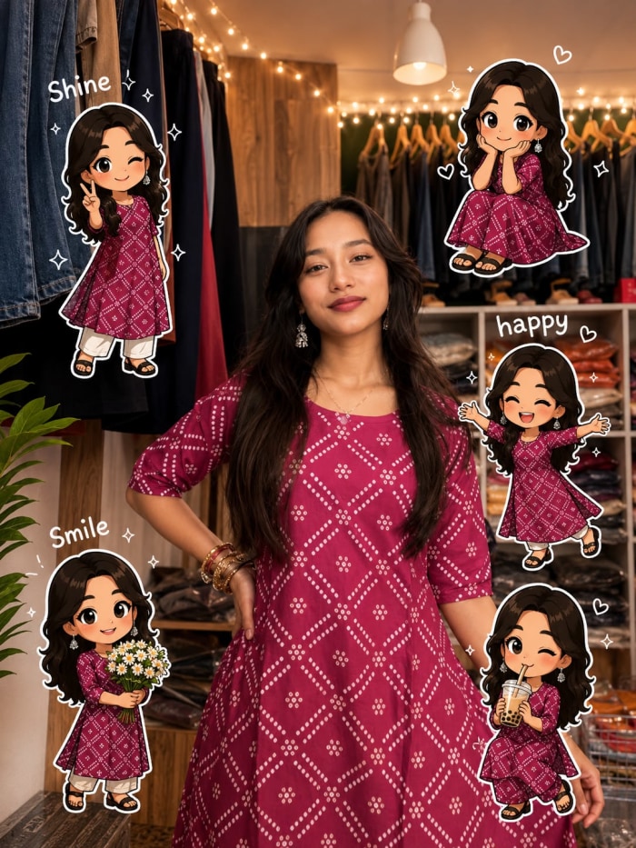 Women's Cotton Printed Kurti – Special Combo Offer | Rajdevi Collection