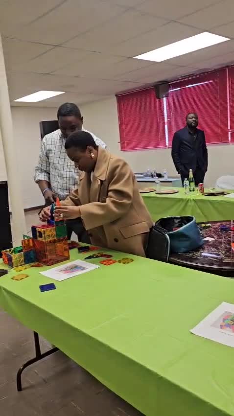A moment from the seminar