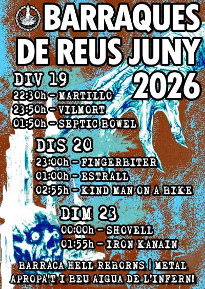 Hell Reborns brings live music to Barraques de Reus 2026