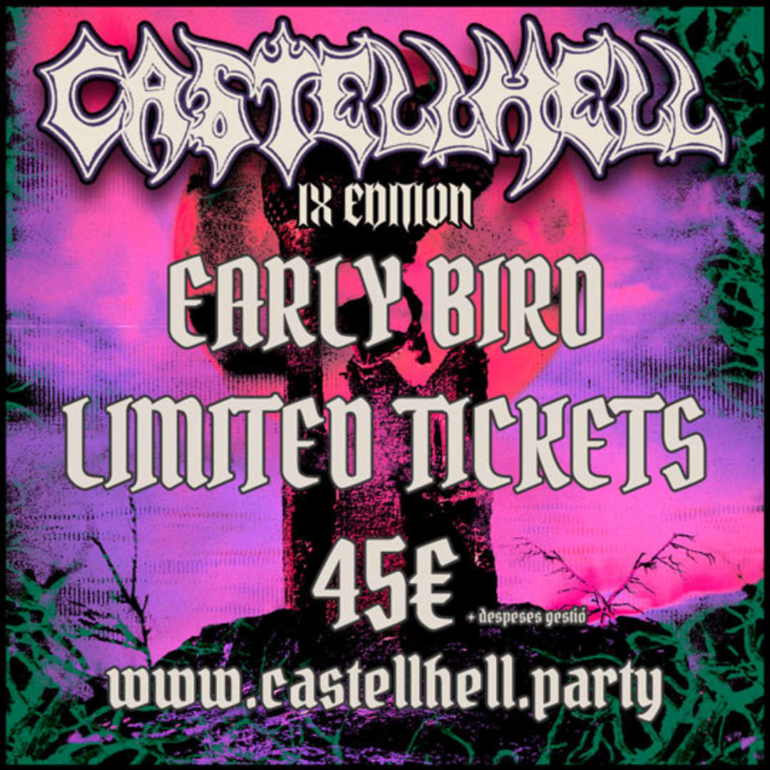 Early Bird tickets now available 