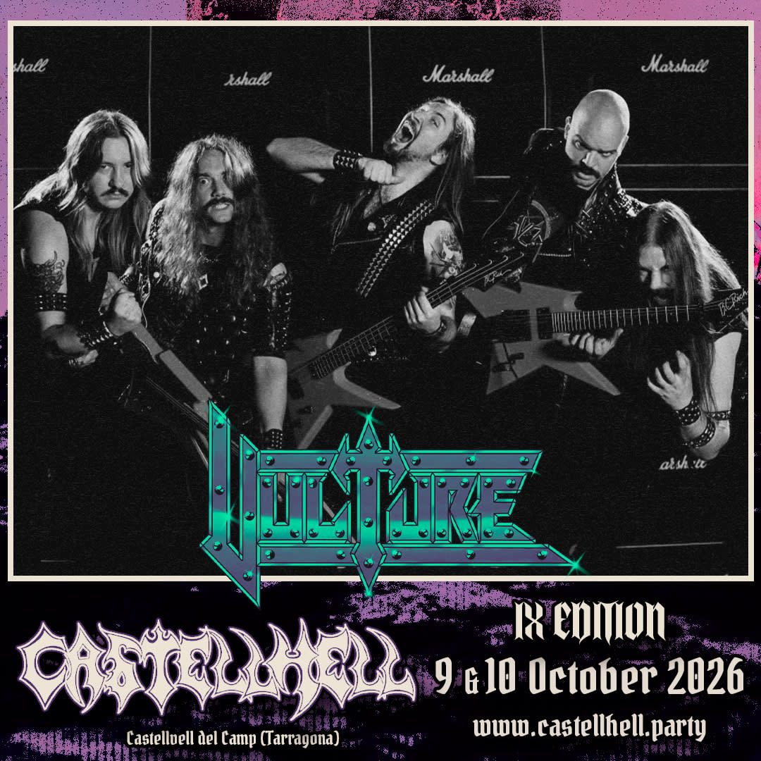 Vulture confirmed as the third band for CastellHell 2026