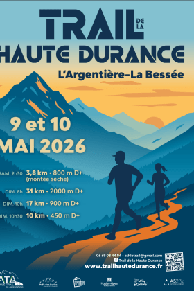 Affiche Le Trail de la Haute Durance