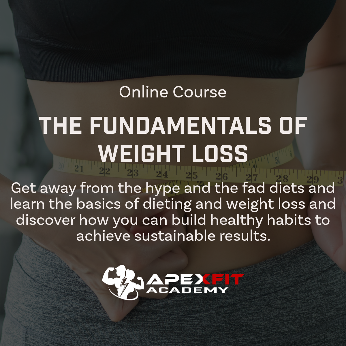 The Fundamentals of Weight Loss