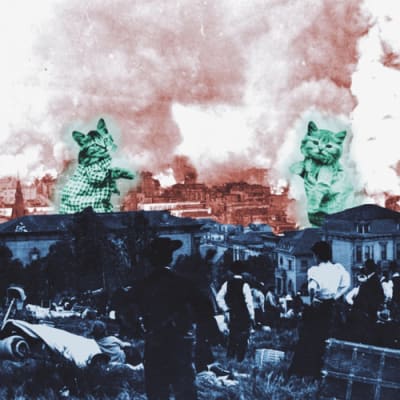 Portada de Pánico - Nicolás Carmesí