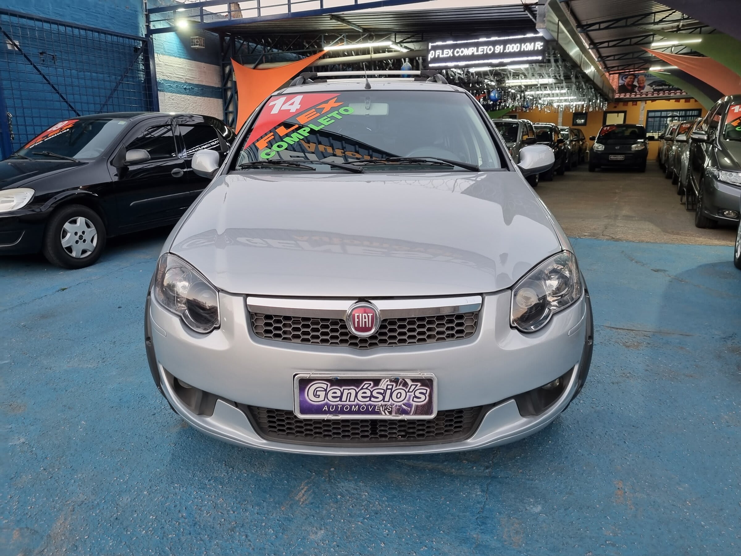 FIAT - PALIO WEEKEND TREKKING 1.6 FLEX 2014 COMPLETA