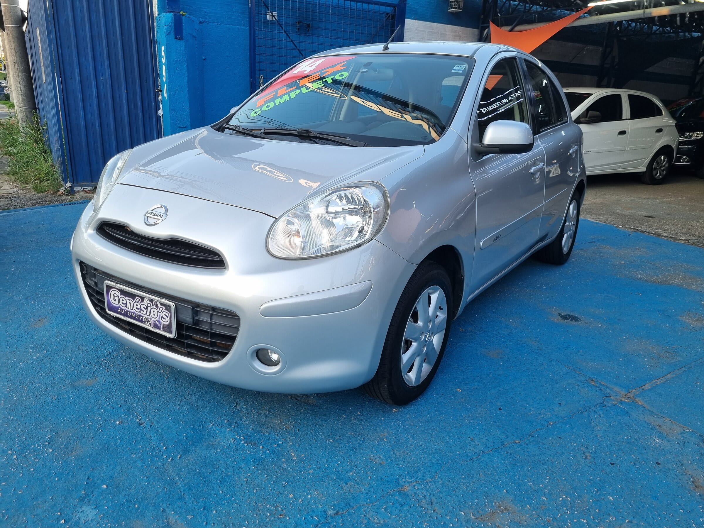 NISSAN - MARCH SV 1.6 FLEX 2014 COMPLETO