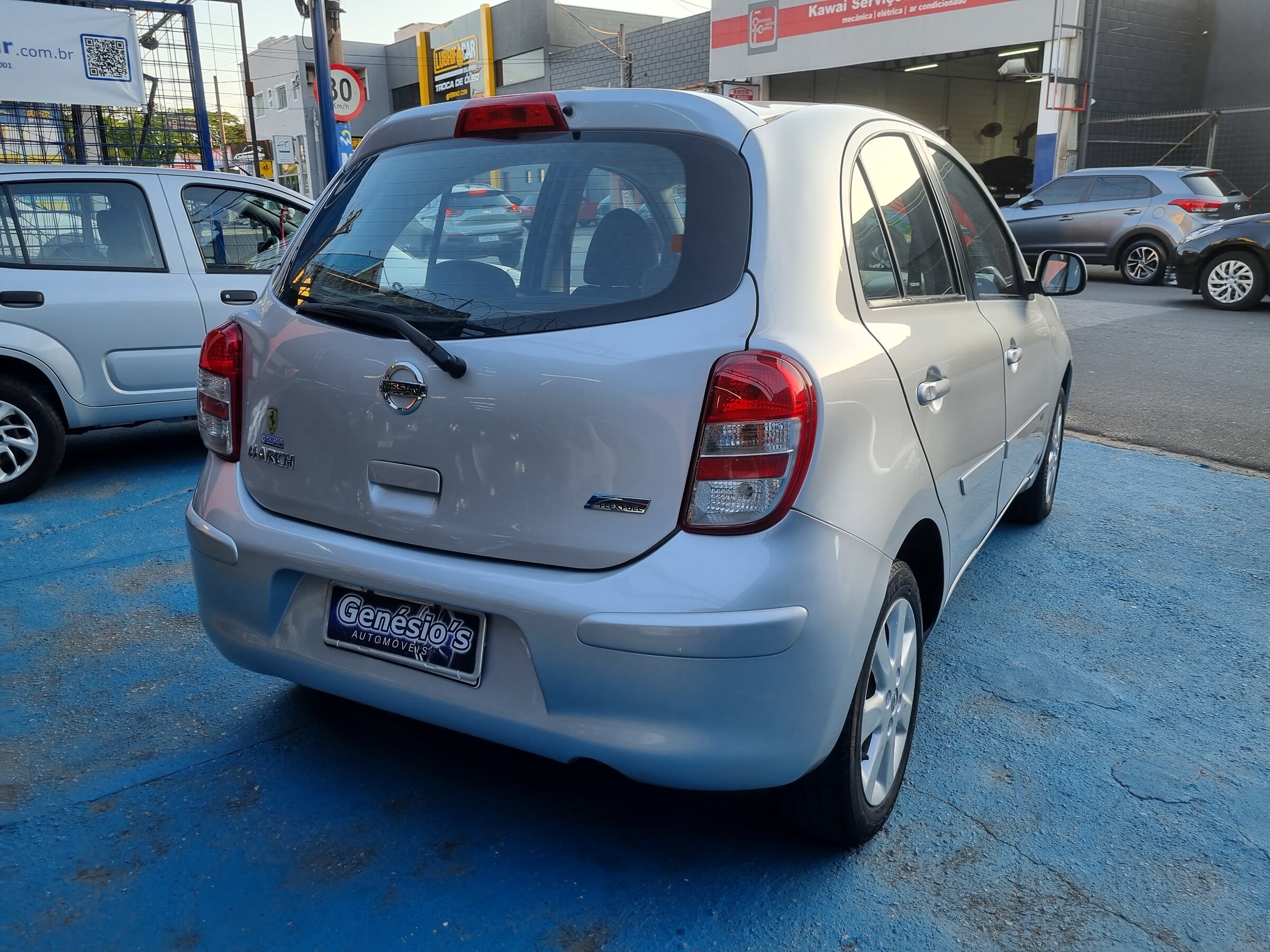NISSAN - MARCH SV 1.6 FLEX 2014 COMPLETO