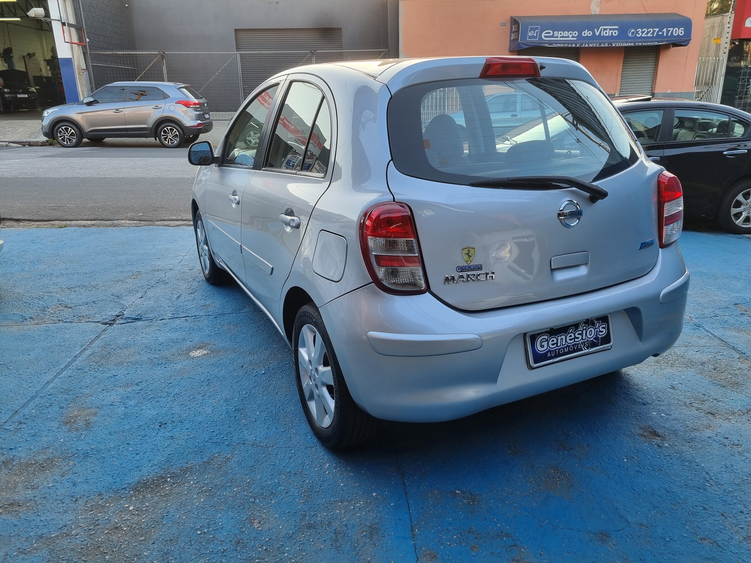 NISSAN - MARCH SV 1.6 FLEX 2014 COMPLETO