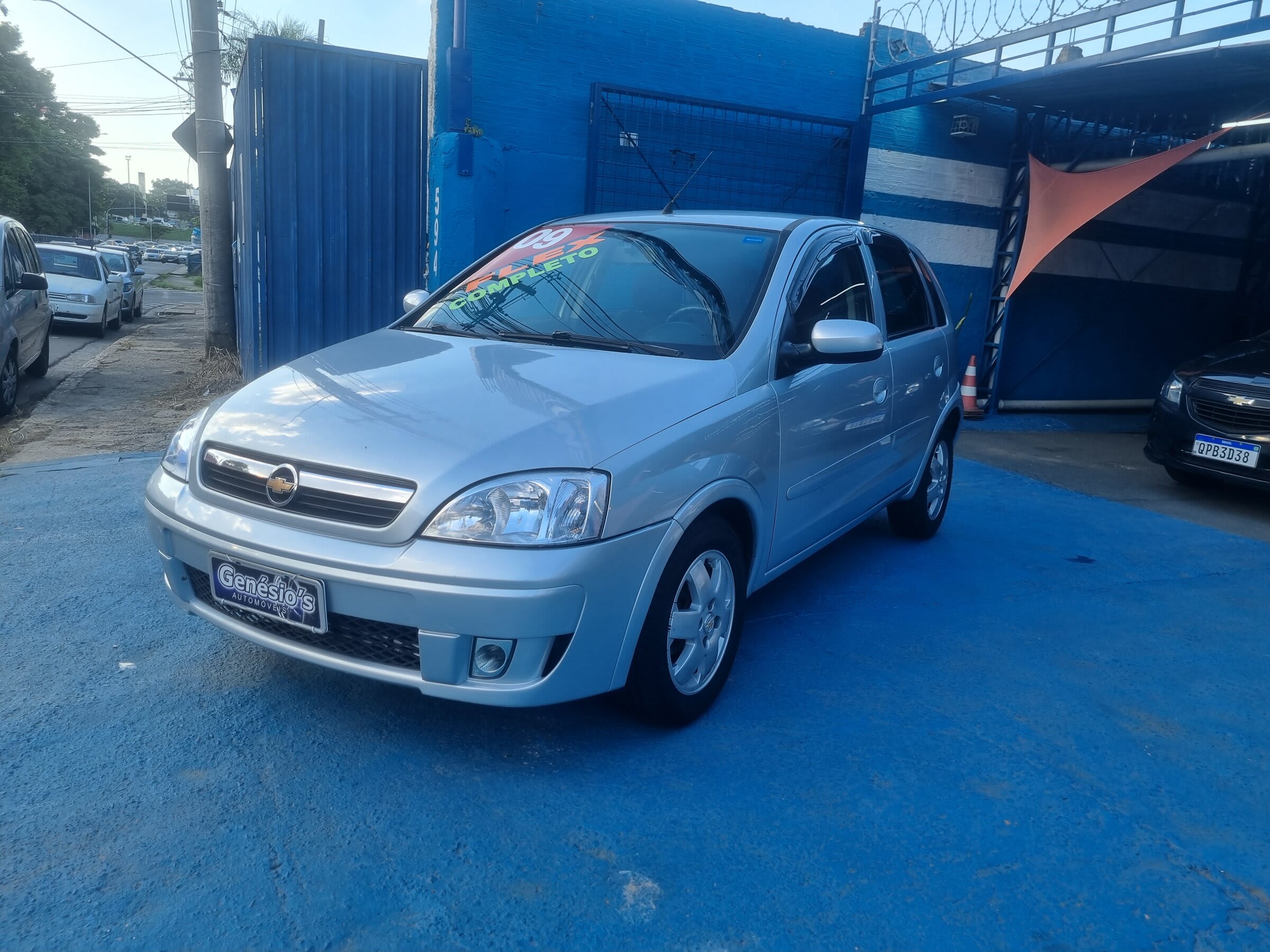CORSA HATCH MAXX 1.0 2009 COMPLETO PRATA