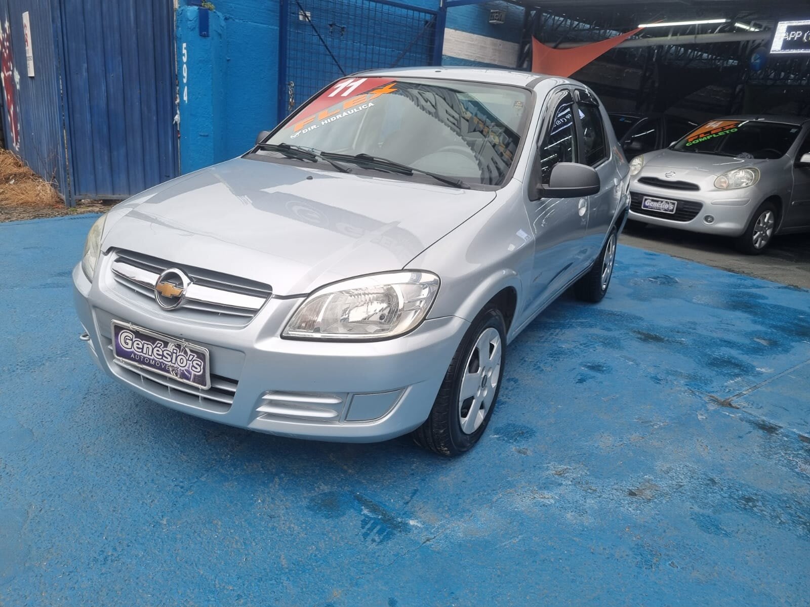 PRISMA MAXX 1.4 2011 PRATA C/ DIREÇÃO HID