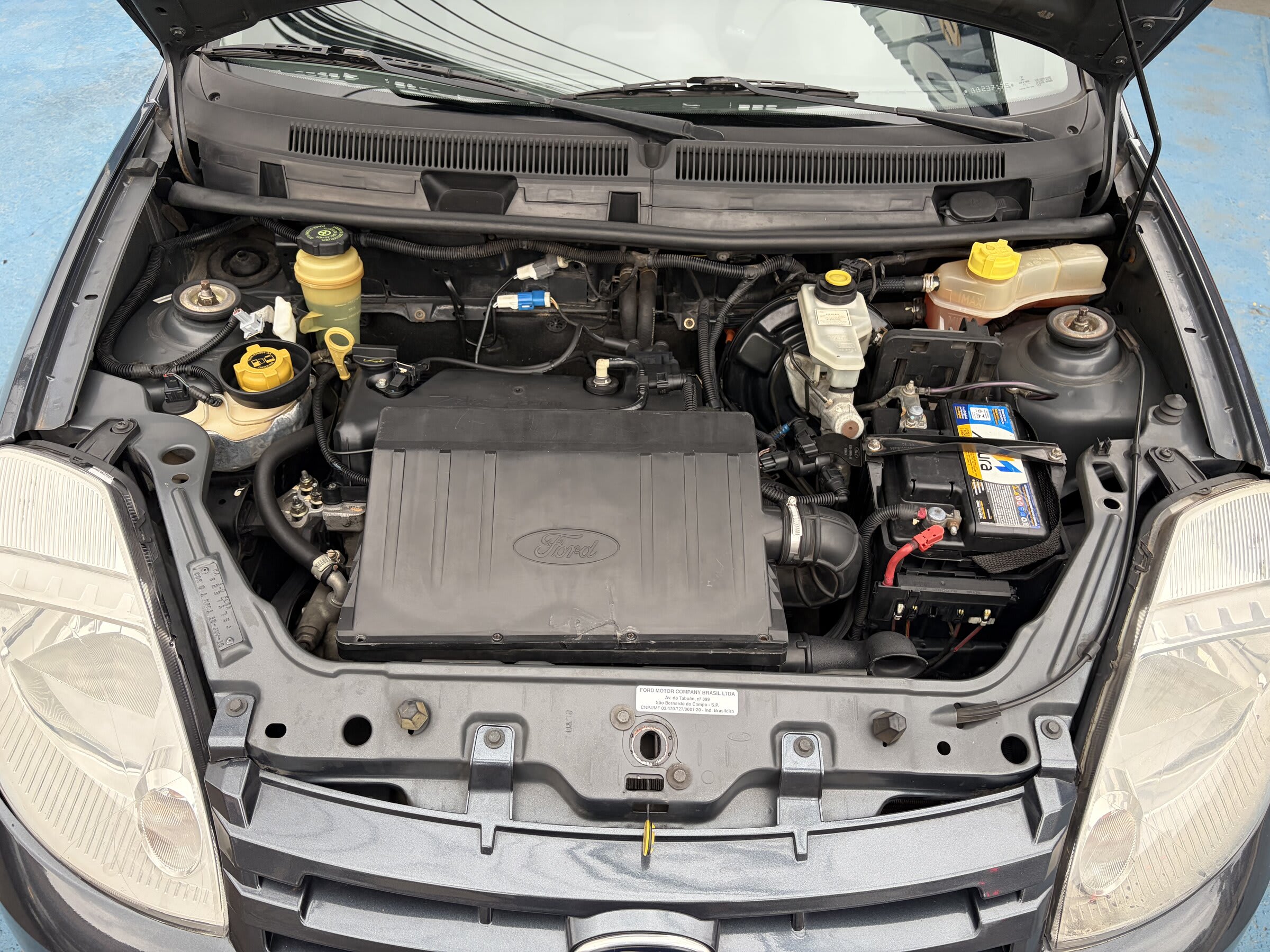FORD / KA 1.0 FLEX 2011 AZUL ** DIREÇÃO HID. **