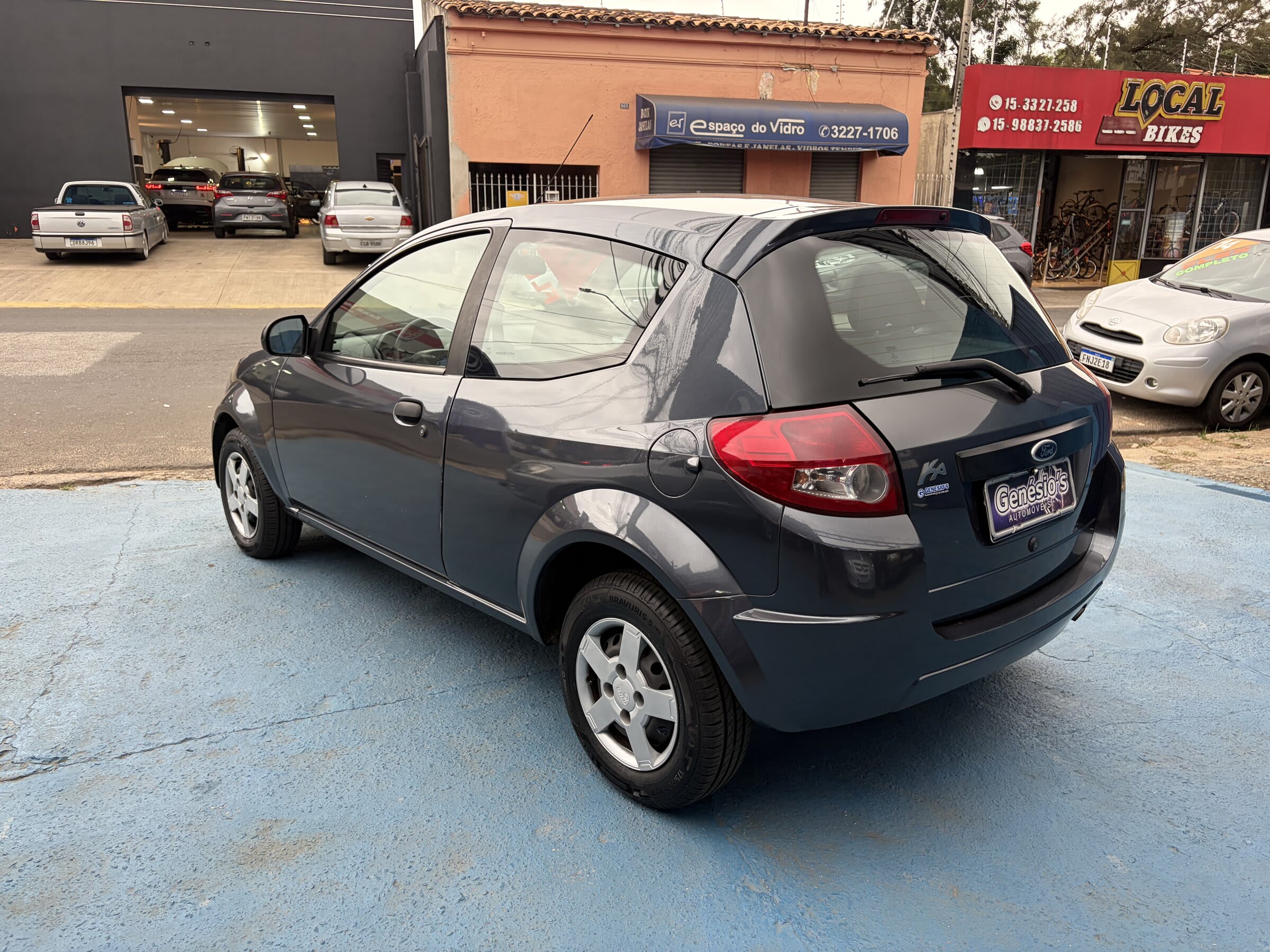 FORD / KA 1.0 FLEX 2011 AZUL ** DIREÇÃO HID. **