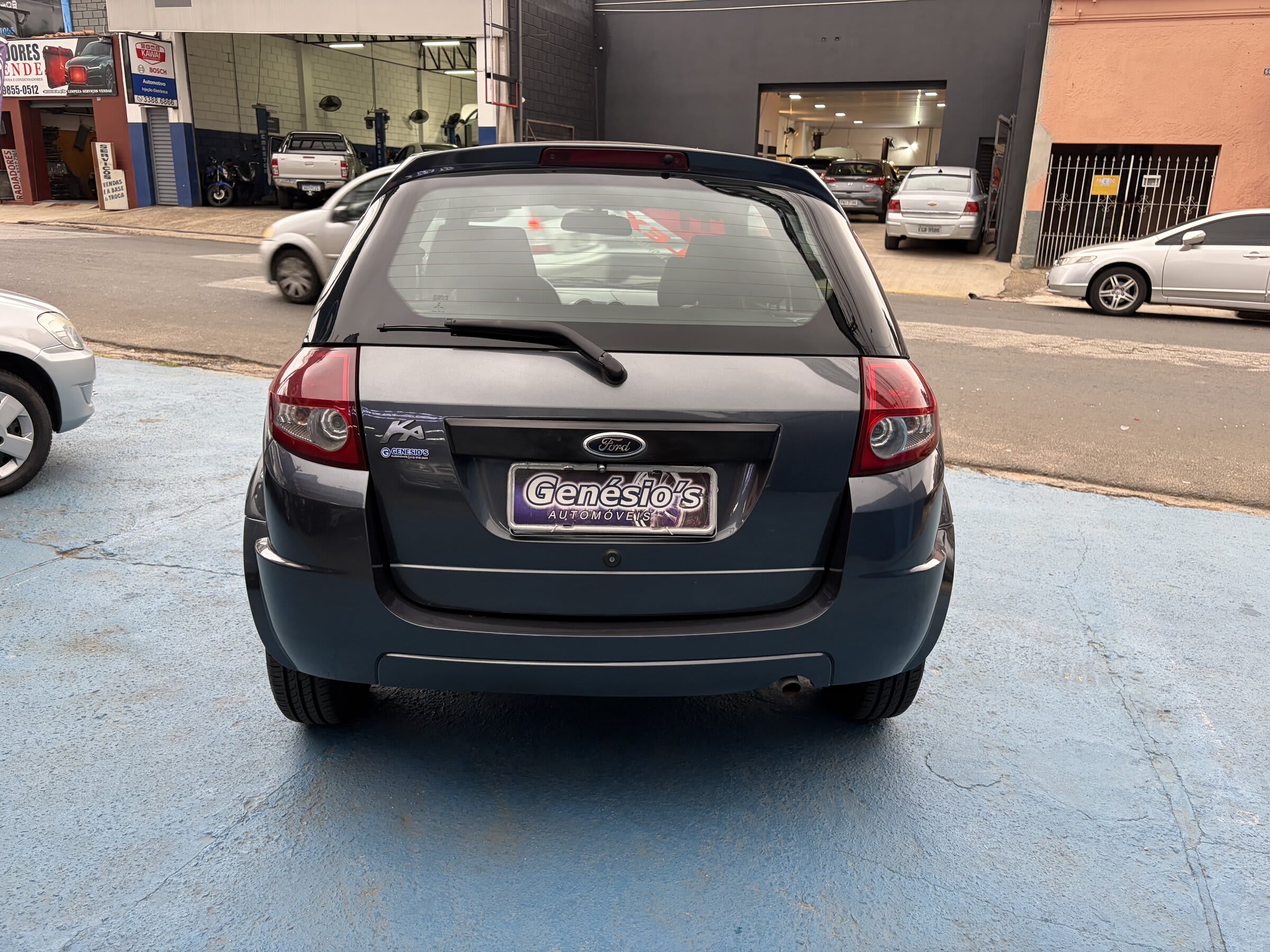 FORD / KA 1.0 FLEX 2011 AZUL ** DIREÇÃO HID. **