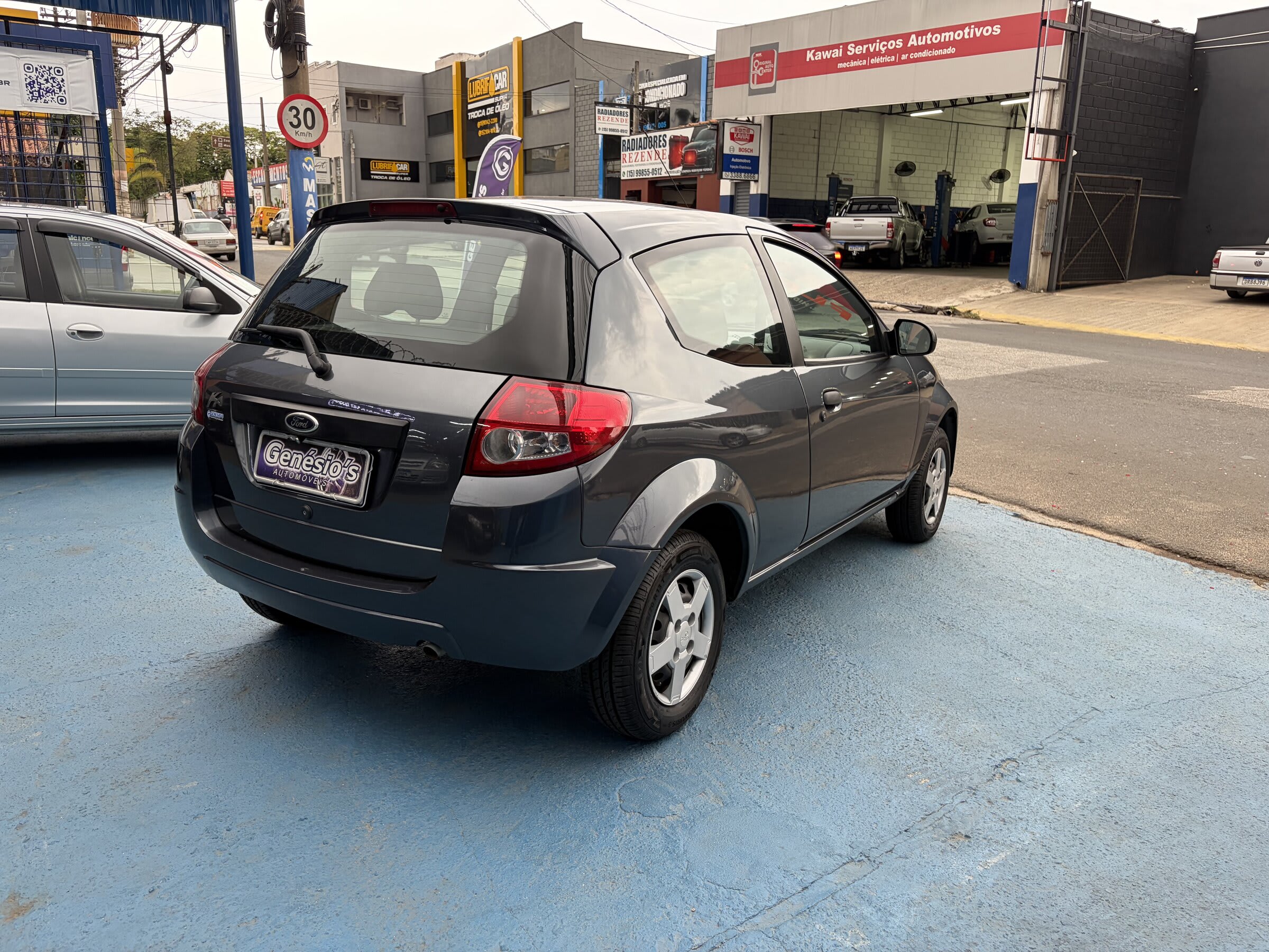 FORD / KA 1.0 FLEX 2011 AZUL ** DIREÇÃO HID. **