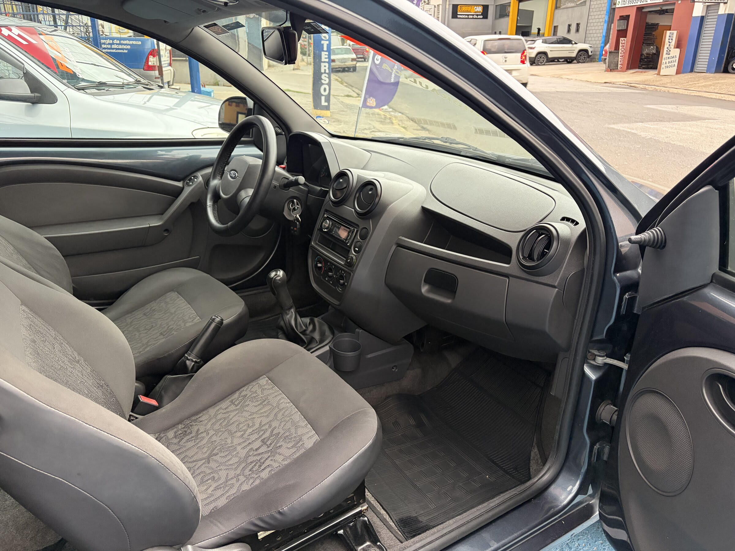 FORD / KA 1.0 FLEX 2011 AZUL ** DIREÇÃO HID. **