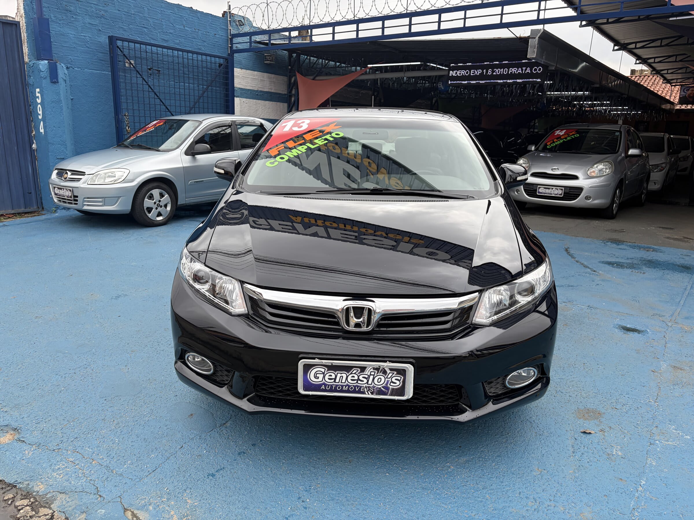 CIVIC LXL 2013 AUTOMÁTICO PRETO