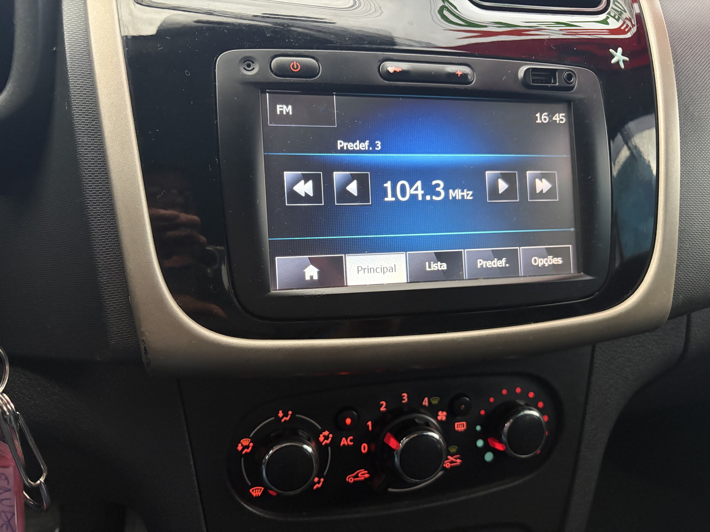 SANDERO EXPRESSION 1.6 2015 BRANCO COMPLETO