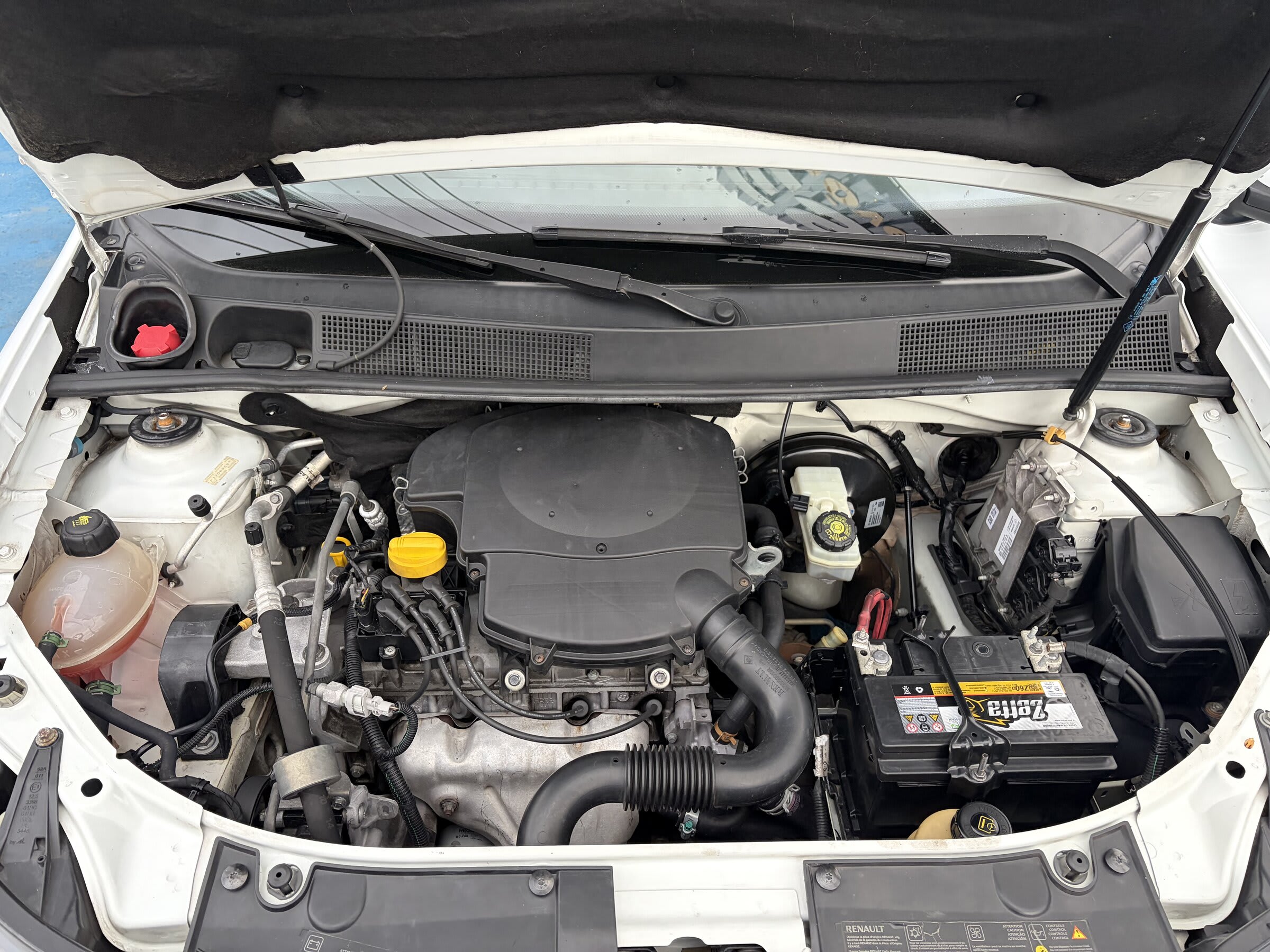 SANDERO EXPRESSION 1.6 2015 BRANCO COMPLETO