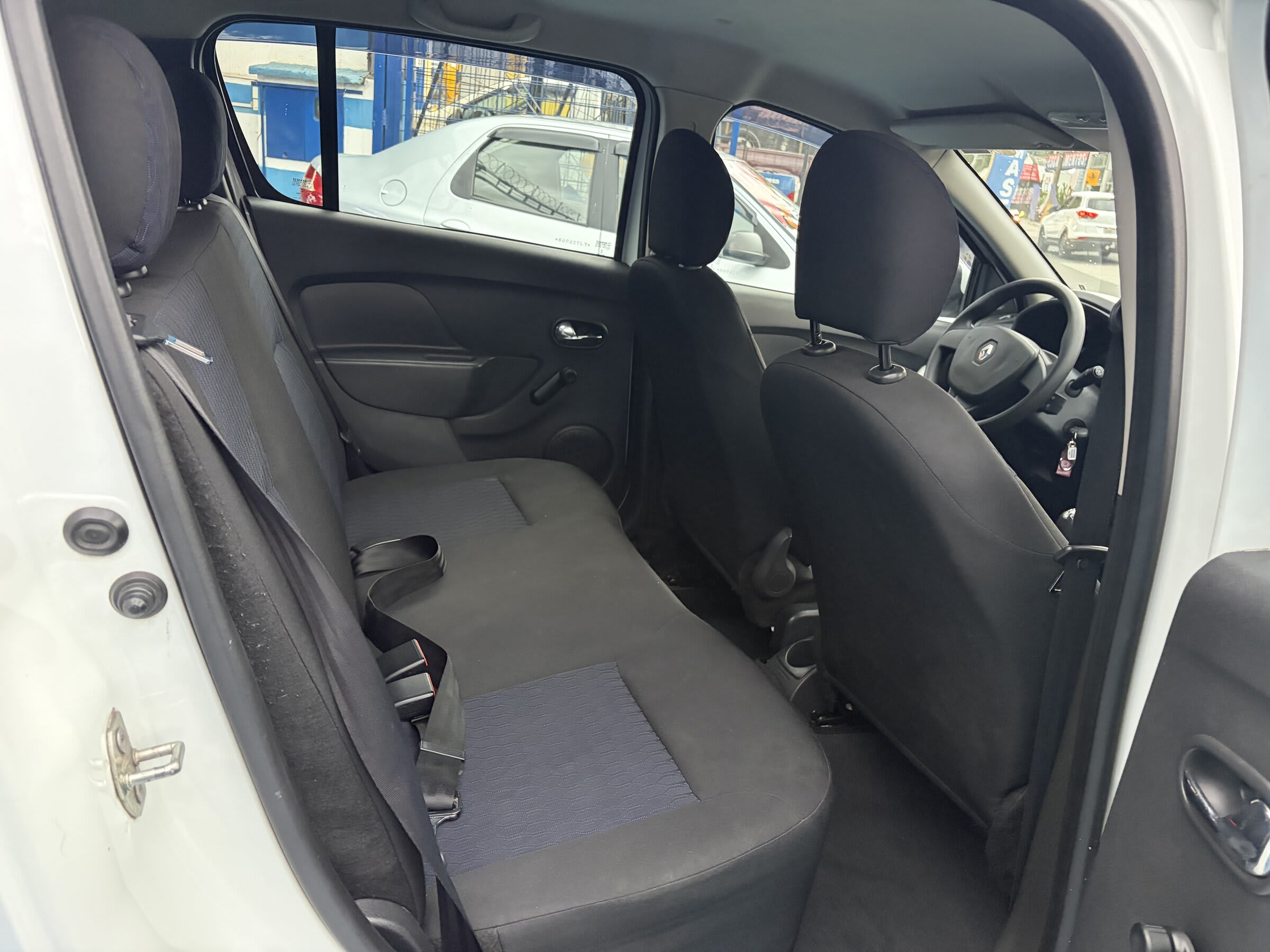 SANDERO EXPRESSION 1.6 2015 BRANCO COMPLETO