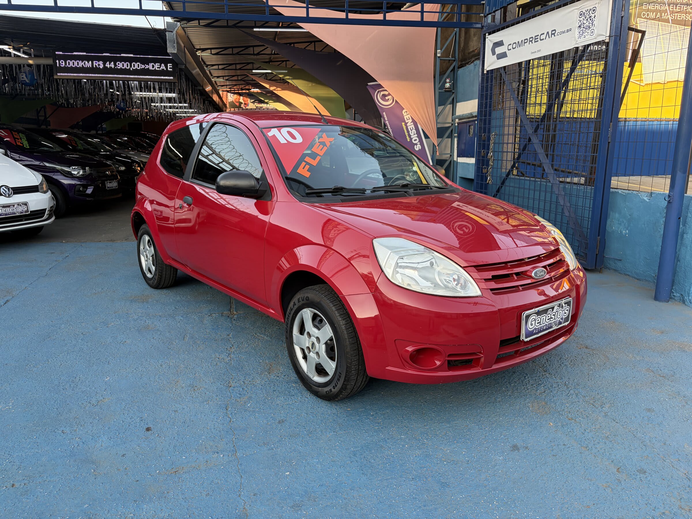 FORD - KA 1.0 FLEX VERMELHO 2010