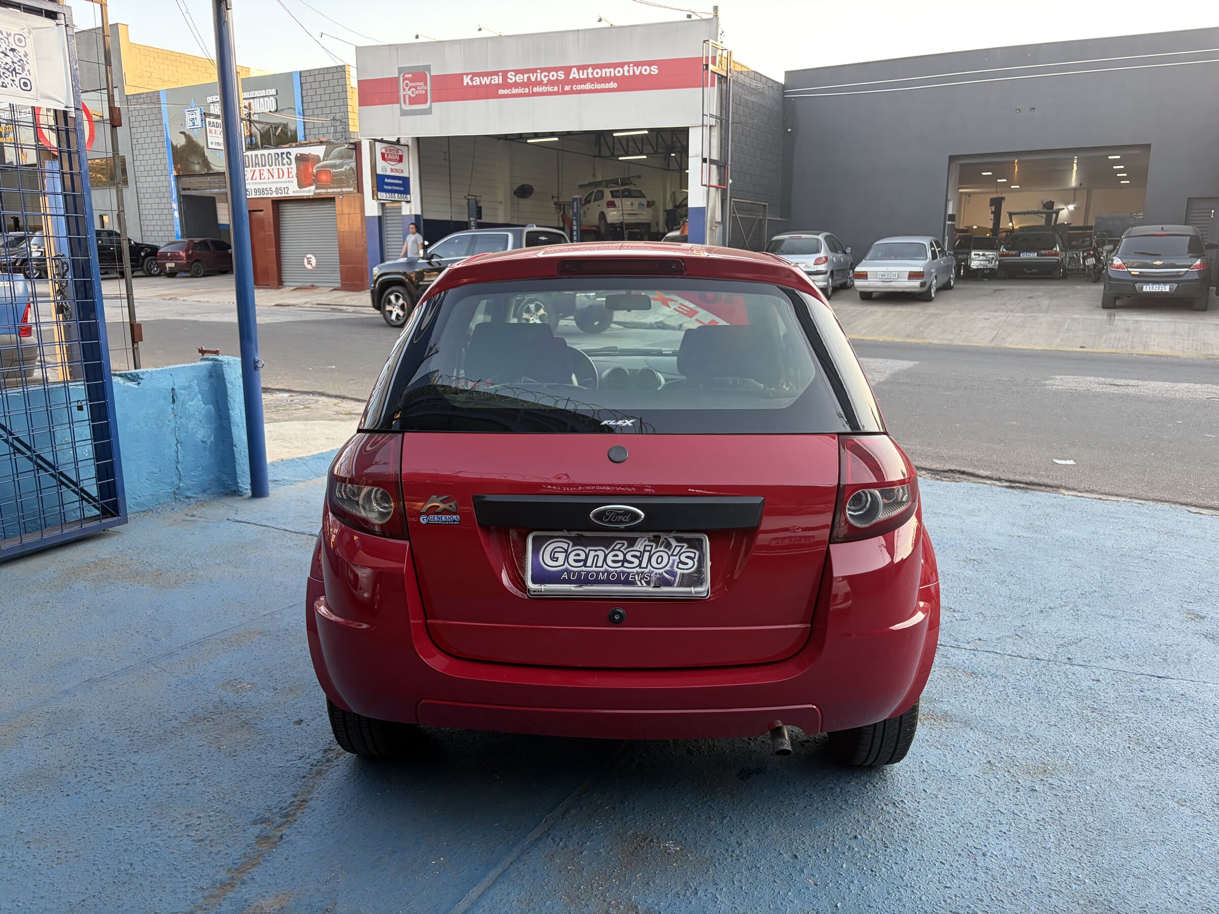 FORD - KA 1.0 FLEX VERMELHO 2010