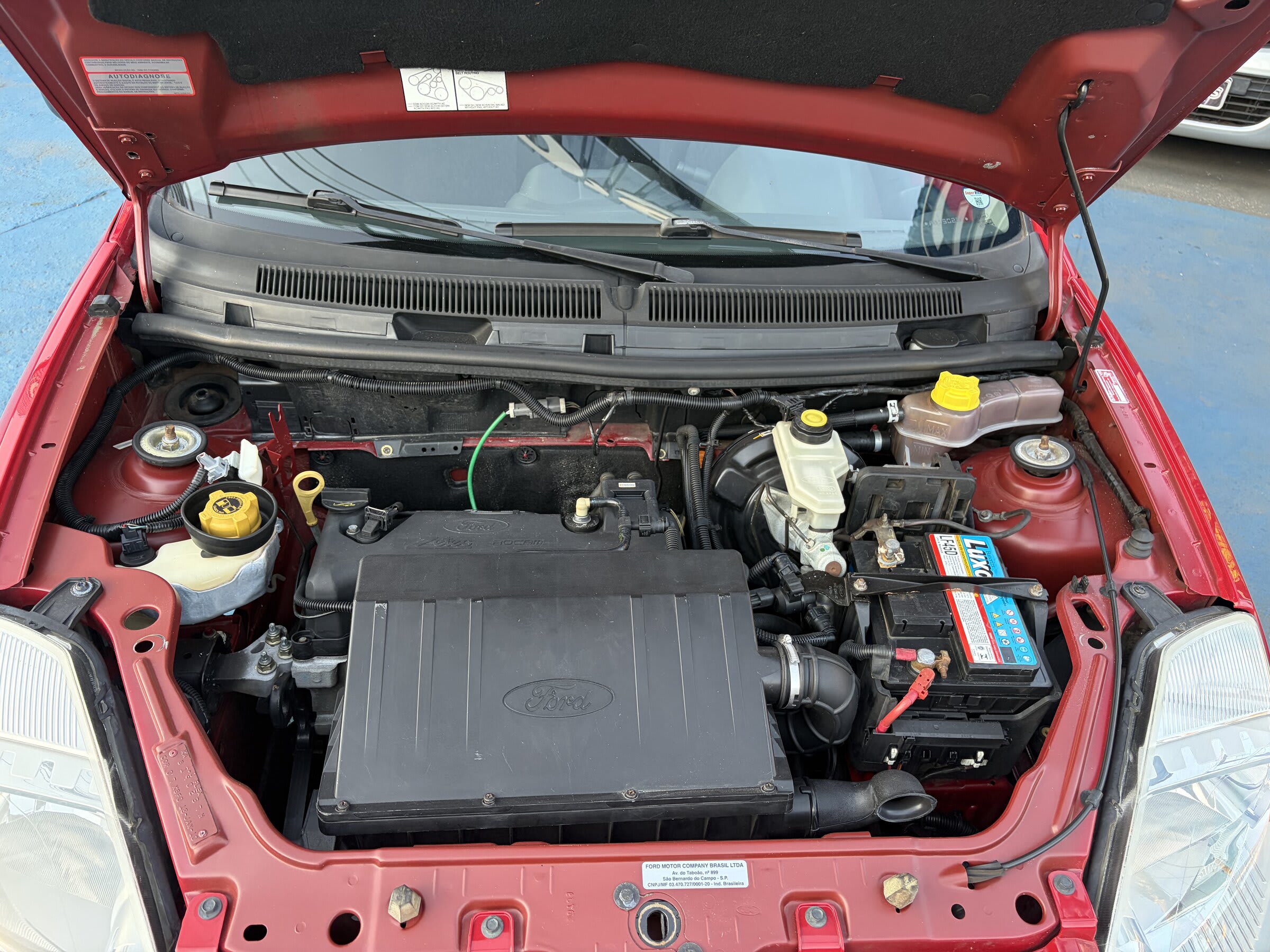 FORD - KA 1.0 FLEX VERMELHO 2010
