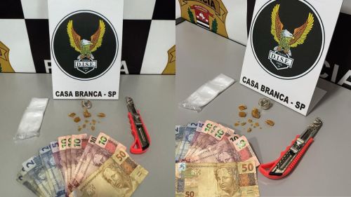 DISE em ação: Homem é preso em flagrante por tráfico de drogas em Mococa