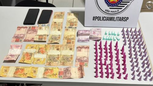 PM apreende drogas e detém três homens por tráfico em Itobi