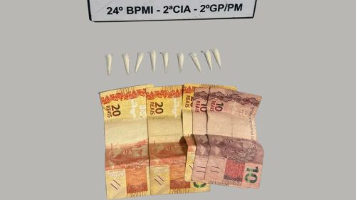 Polícia Militar apreende adolescente por ato infracional análogo ao tráfico de drogas no Portal das Pitas, em Tambaú