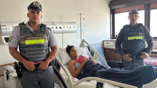 PM Rodoviária escolta mulher em trabalho de parto até hospital em Campinas