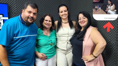 Podcast Bate Papo com Jota e Sisi recebeu a nail designer Evelyn Campos e ultrapassa 4 mil visualizações
