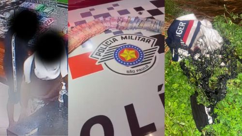 Roubo a estabelecimento comercial termina com dois presos após cerco policial em Tambaú