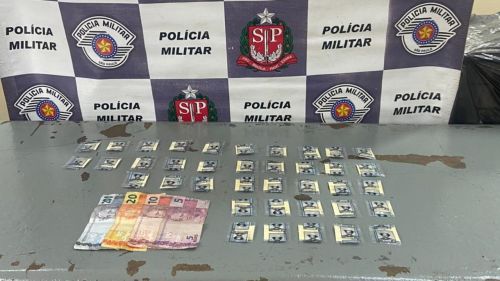 Polícia Militar prende homem por tráfico de drogas em Santa Cruz das Palmeiras