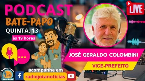 Quintouuu! Colombini, participa do Podcast Bate-Papo com Jota e Sisi