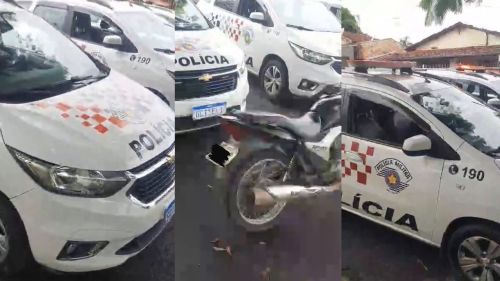 Polícia Militar prende homem e apreende menor após furto de motocicleta em Casa Branca