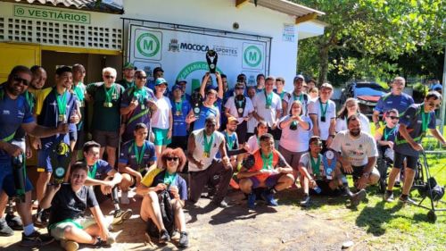 Casa Branca conquista 30 medalhas e é vice-campeã no Circuito Sudeste de Atletismo Paradesportivo