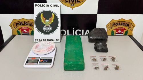 Polícia prende suspeito de tráfico durante operação no “Pátio da Fepasa”, em Casa Branca